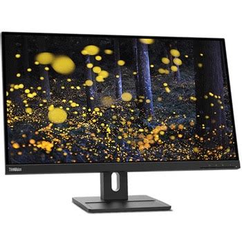 62D0GAR1JP ThinkVision E27q-20 (27型/2560×1440/DisplayPort x1、HDMI x1/黒 ...