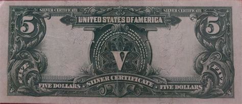 5 Dollars (Silver Certificate - "Indian Chief Note") - United States ...
