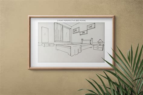2 POINT PERSPECTIVE DRAWING [INTERIOR DESIGN] on Behance