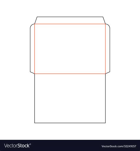 Image result for Envelope Cut Out Template