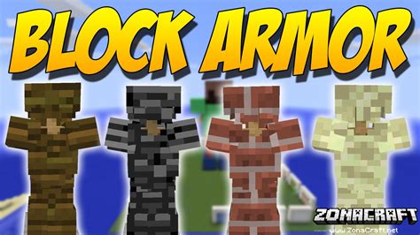 Any Block Armor Minecraft Mod 的图像结果