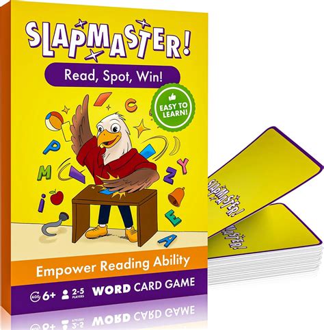 Amazon.com: SLAPMASTER! - Cool Reading Games for Kids - Helps Learn ...