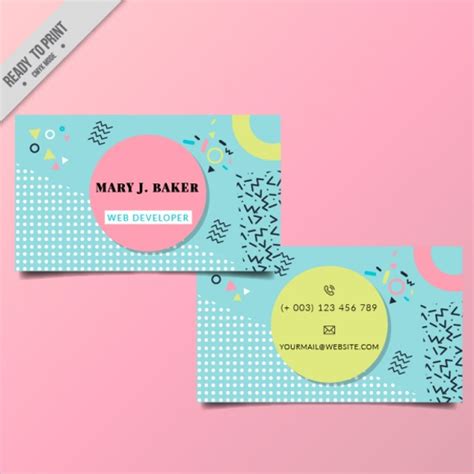 Web Developer Business Card 的图像结果