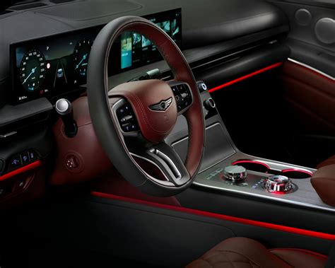 Interior of the Genesis G90 Luxury Car · Free Stock Photo