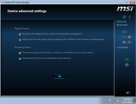 Image result for Front Panel Jack Detection