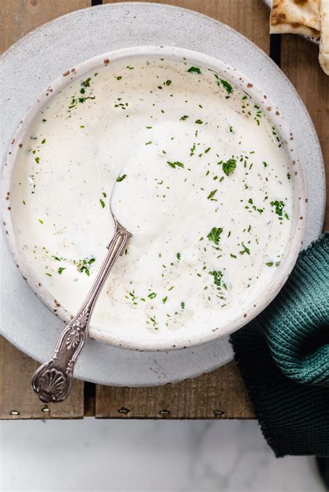 Kebab shop Yogurt Garlic Sauce - Sandhya's Kitchen