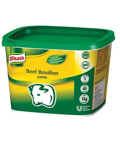 Knorr Gluten Free Beef Bouillon Paste 1kg | Regency Foods