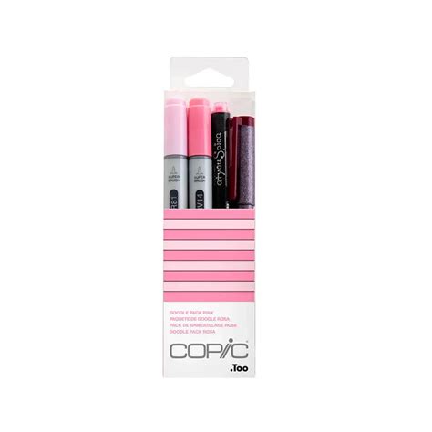 Copic Doodle Pack - Pink - Canvazo