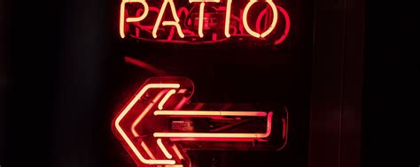 Download wallpaper 2560x1024 neon, sign, text, arrow, red ultrawide ...