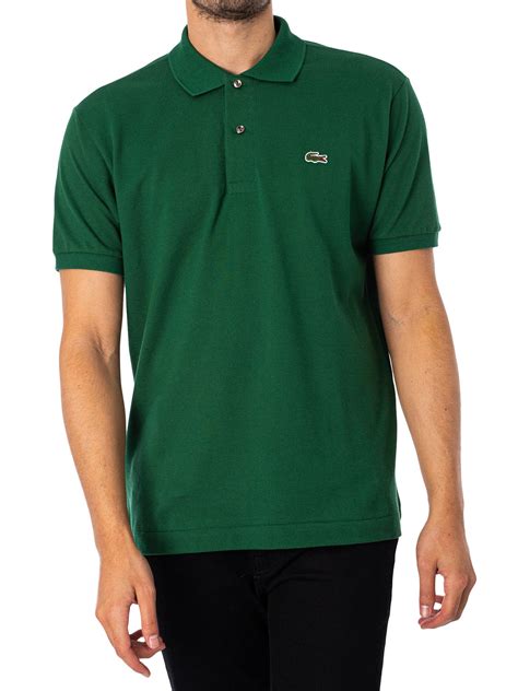 Lacoste Logo Polo Shirt - Green | Standout