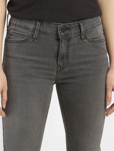 Women's 711 Grey Skinny Fit Mid Rise Jeans – Levis India Store