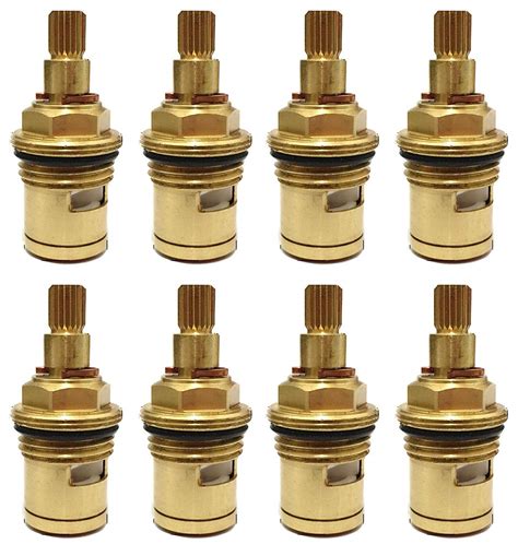 Bath Guru Quarter Turn Ceramic Disk Fitting Brass/Spare Part for Taps ...