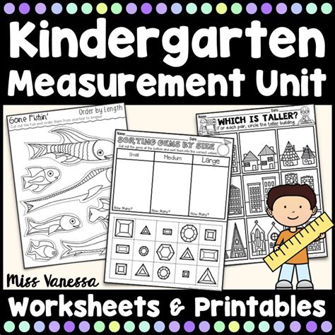 Image result for Kindergarten Math Measurement Worksheets