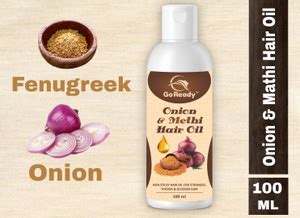 GoReady Onion Methi oil For Hair Fall Control, Hair Growth & Hair ...