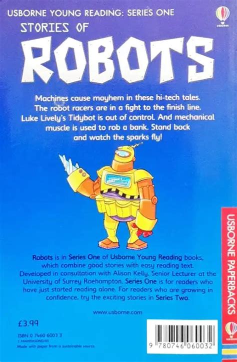 Usborne Young Reading Stories Of Robots – Books and You