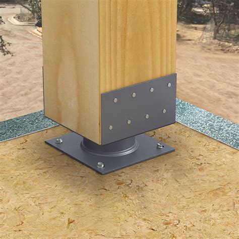 Simpson ECB88 8x8 Elevated Column Base - Gray Paint – Fasteners Plus