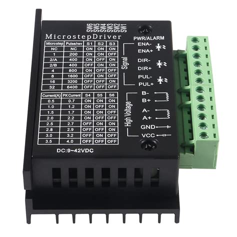 Buy 3Pcs TB6600 4A Stepper Motor Driver 9-42V Stepper Motor Driver CNC ...