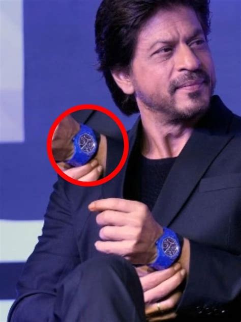 Shah Rukh Khan wears Audemars Piguet’s blue Royal Oak Perpetual ...