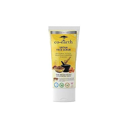Buy Colorbar Co-earth Ubtan Face Scrub 100g I Exfoliate I Brighten Skin ...