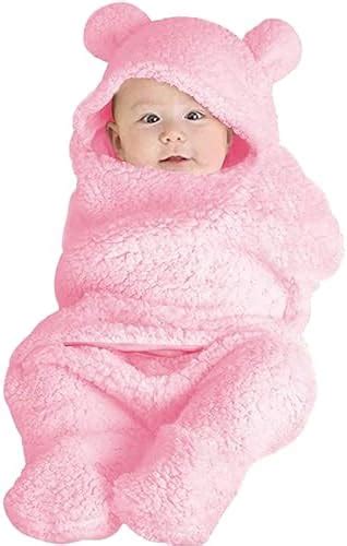 MY NEWBORN by 10 CLUB 3-in-1 Hooded Baby Blanket Wrapper with Velcro ...