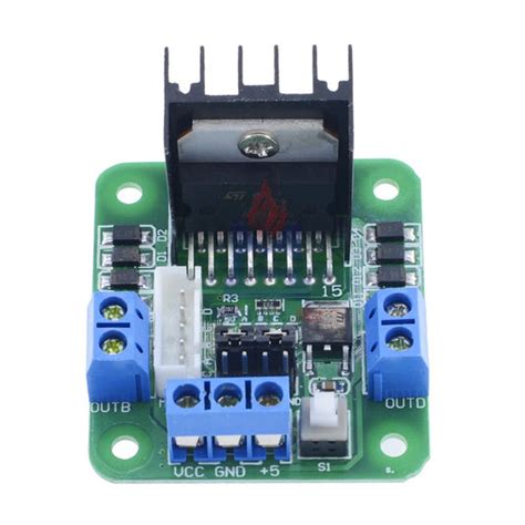 L298D Dual H Bridge 20W 2A Motor Driver Module For Arduino ...