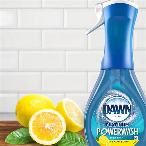 Dawn Platinum Powerwash Dish Spray, Lemon Starter Kit