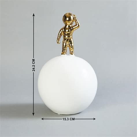 Buy Glitz Decor Ceramic Piggy Bank with Figurine from Home Centre at ...