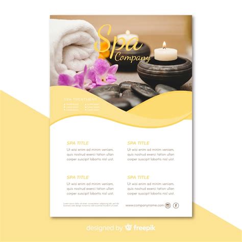 Images de Flyers Spa Massage – Téléchargement gratuit sur Freepik