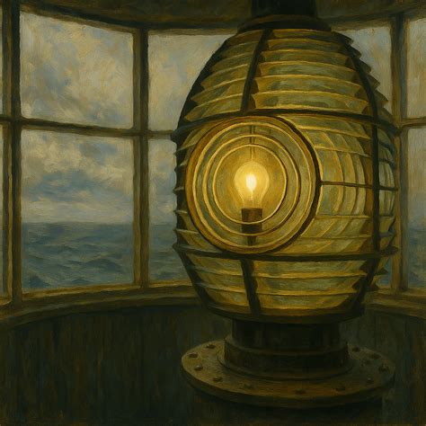 The Lantern Room Inspection - Jim on the Rocks