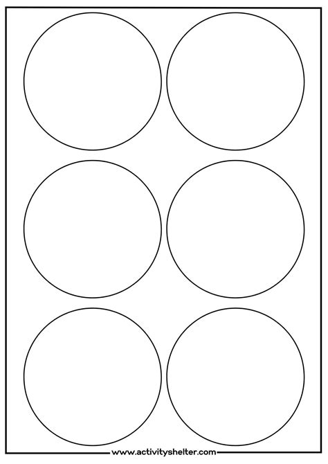 Circle Printable 的图像结果