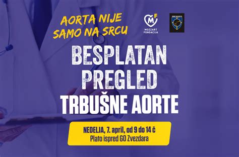 Besplatni pregledi trbušne aorte: Aneurizma ne boli, ali odnosi živote ...