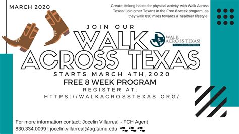 WALK ACROSS TEXAS