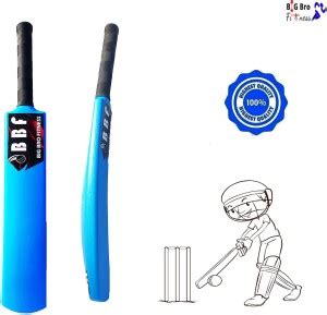 BIG BRO FITNESS Plastic bat, Plastic Cricket bat for Kids & Adults PVC ...