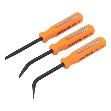 3 PIECE POCKET PRY BAR SET - ORANGE PPM3K | Matco Tools