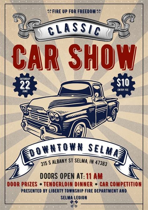 Fire Up for Freedom Car Show and Tenderloin dinner , 315 S Albany St ...
