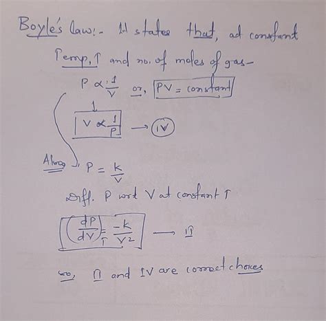 44. 44. consider the following equations: dp (11) dv t ) ( dp (i1) (iv ...