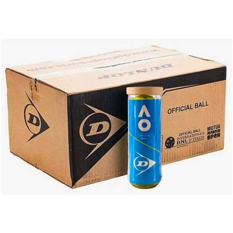 Dunlop Australian Open Balls Carton (24 Cans)