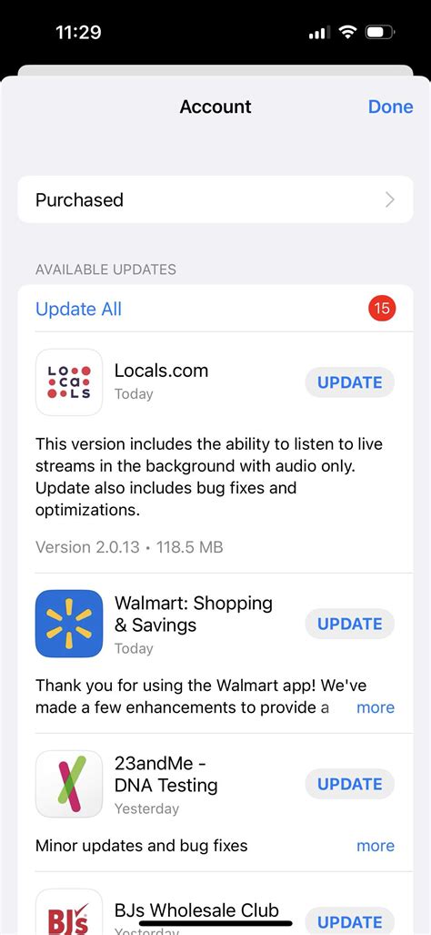 Locals App 的图像结果