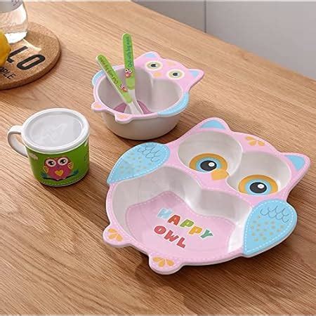 Buy Tickle Tums - 304 Stainless Steel Divided Plates, 3 Sections ...