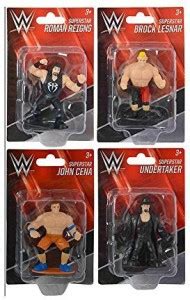 Beverly Hills Teddy Bear Co 4 WWE Action figures Cena Undertaker Roman ...