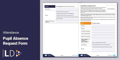 Pupil Absence Request Form - Leaders (teacher made) - Twinkl
