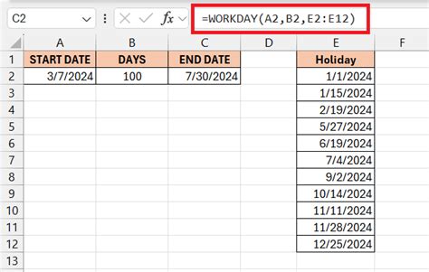 Calculate How Many Days Until December in Excel | MyExcelOnline