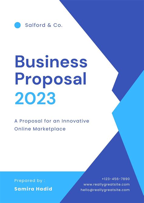 Business Proposal Cover Page 的图像结果
