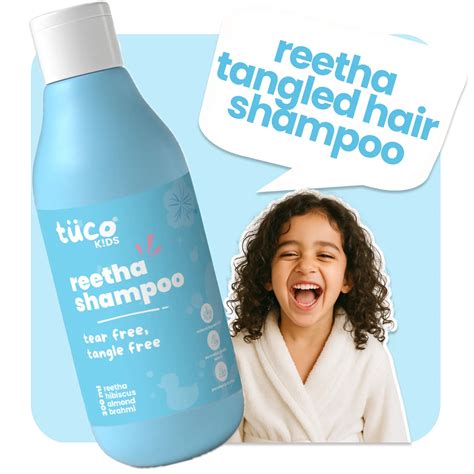 Tuco Kids Mild Sulphate-Free Natural Shampoo | Hibiscus & Reetha