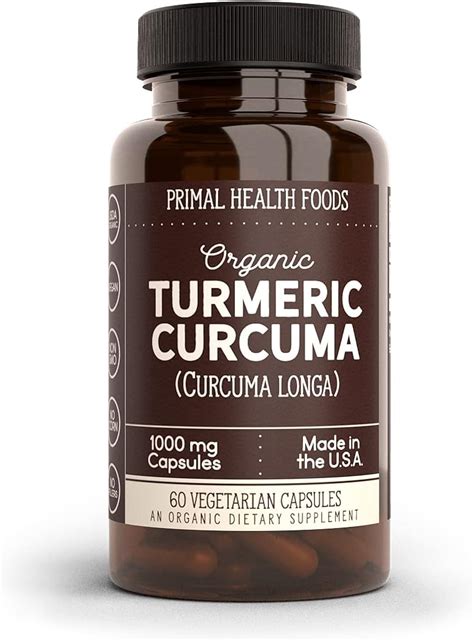 Buy Primal Health Foods | Organic Turmeric Curcuma | 1,000 mg ...