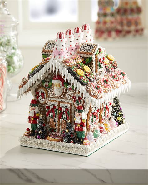 Sweet Savannah Tiny Gingerbread House | Horchow