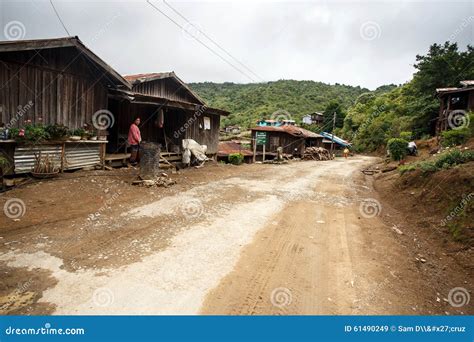 Local Village in Chin State, Myanmar Editorial Stock Image - Image of ...