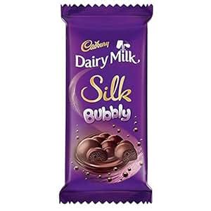 Cadbury Dairy Milk Silk Bubbly Chocolate Bar, 50g: Amazon.in: Grocery ...