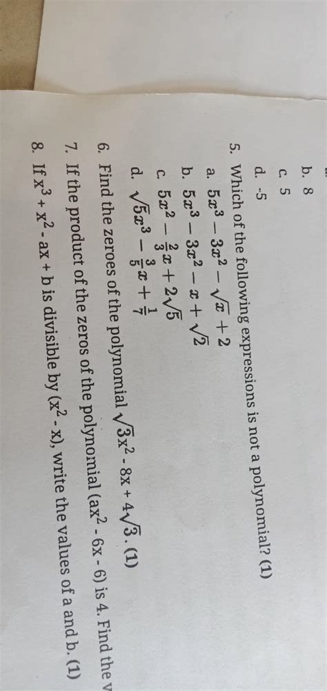 Find zeroes of polynomial r√3x^2-8x+4√3 - Brainly.in