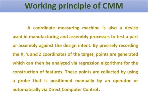 Image result for How to Program Part On CMM Machine